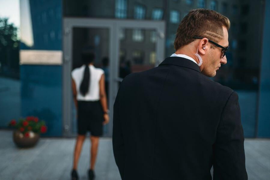 agent de sécurité rapprochée